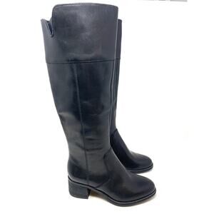 Franco Sarto Lucianna Knee High 100% Leather Boot 6 NEW